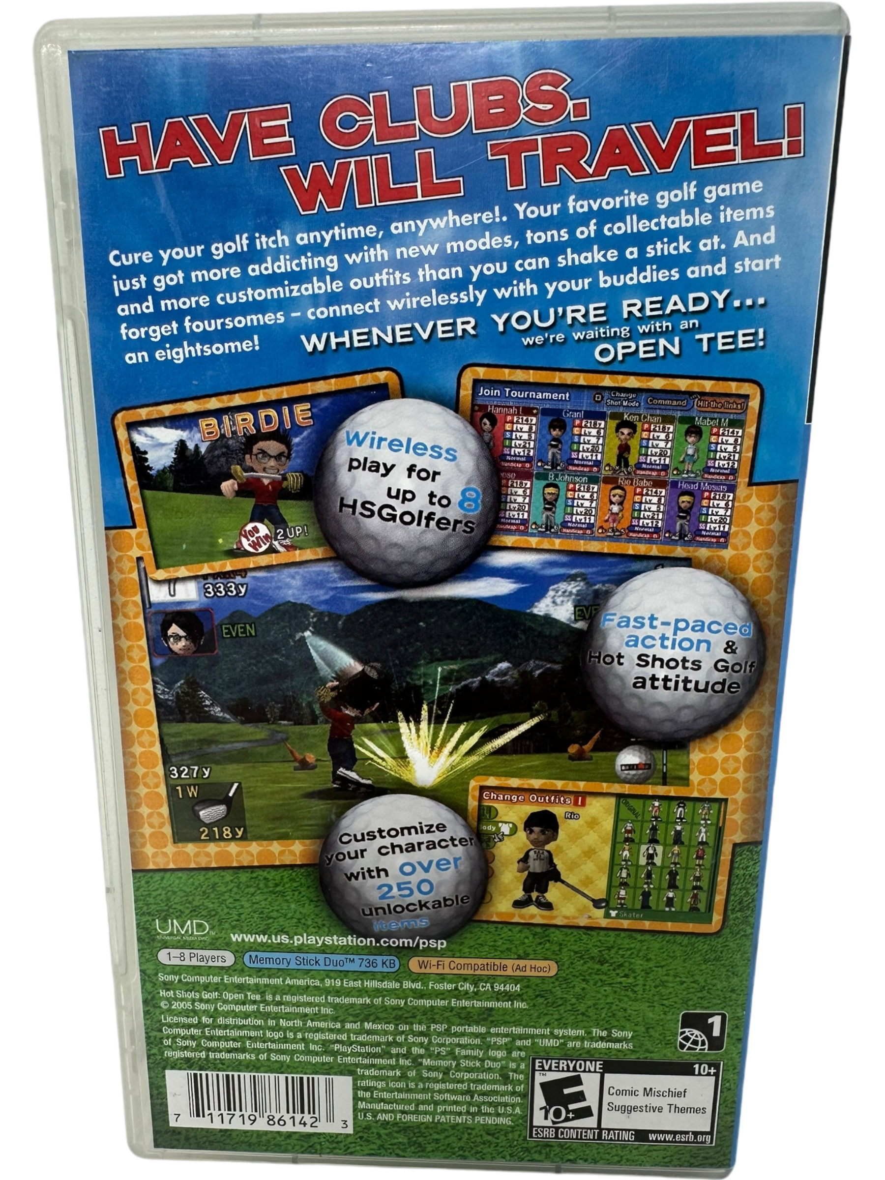 Hot Shots Golf Open Tee