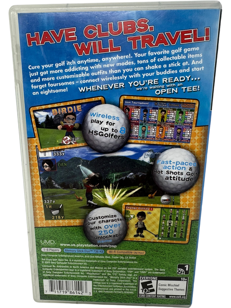 Hot Shots Golf Open Tee