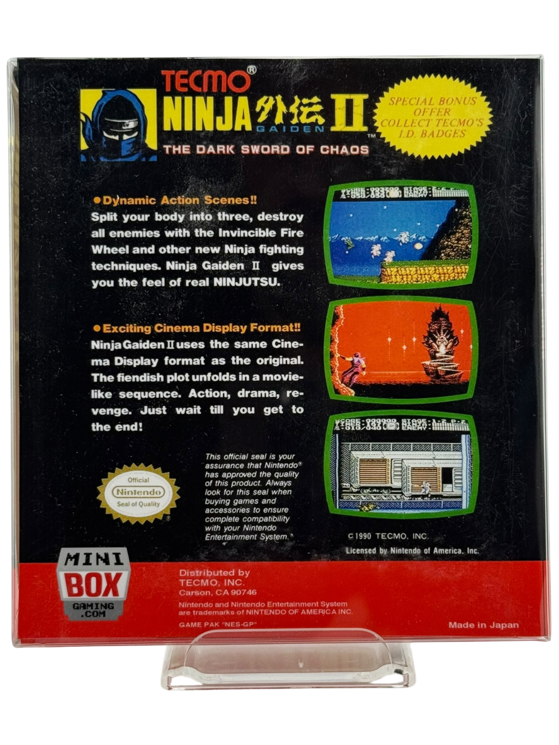 Ninja Gaiden II: The Dark Sword of Chaos [Mini Reproduction Box]