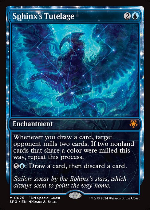 Sphinx's Tutelage - Special Guests #75 - Showcase Non-Foil — product image