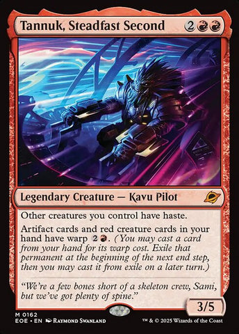 Tannuk, Steadfast Second - Edge of Eternities #162 - Non-Foil