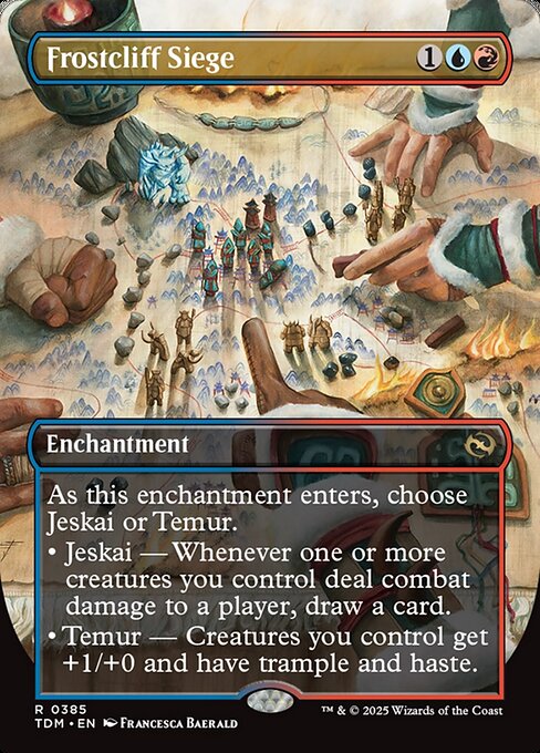 Frostcliff Siege - Tarkir: Dragonstorm #385 - Borderless Non-Foil — product image