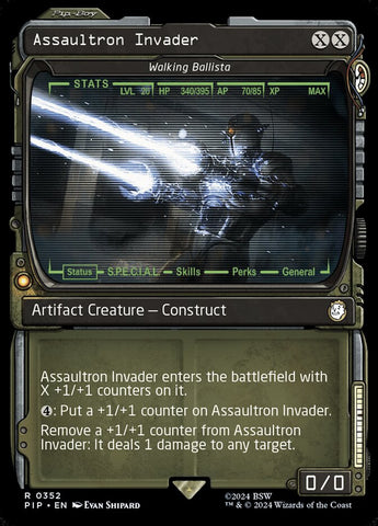 Assaultron Invader - Walking Ballista (Showcase) (Foil)