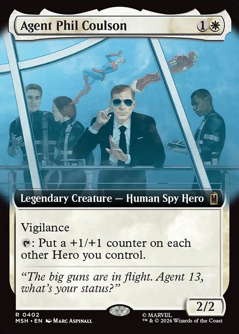 Agent Phil Coulson - Marvel Super Heroes #402 - Extended Art Foil — product image