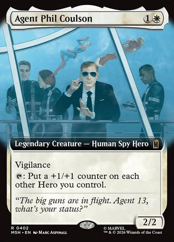 Agent Phil Coulson - Marvel Super Heroes #402 - Extended Art Foil