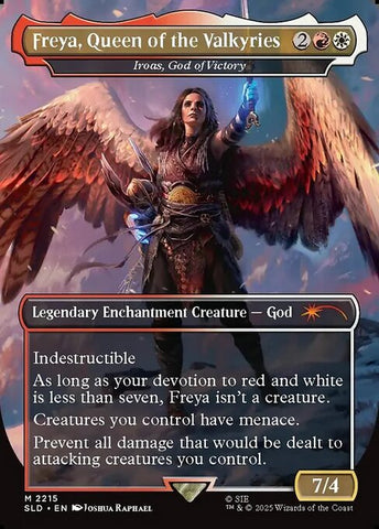Iroas, God of Victory - Secret Lair Drop #2215 - Borderless Non-Foil