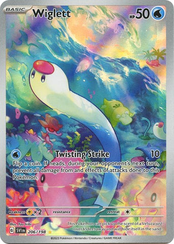 Wiglett - 206/198 - SV01: Scarlet & Violet Base Set #206/198 - Foil
