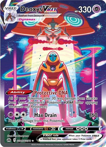 Deoxys VMAX - SWSH: Crown Zenith: Galarian Gallery #GG45/GG70 - Foil