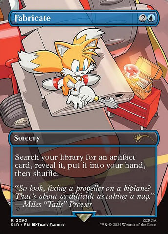 Fabricate - Secret Lair Drop #2090 - Borderless Foil
