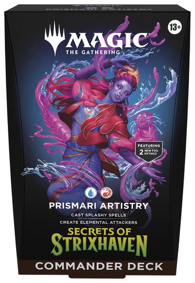 Secrets of Strixhaven Commander Deck - Prismari Artistry — product image