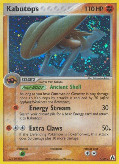 Kabutops - Legend Maker #7/92 - Foil — product image