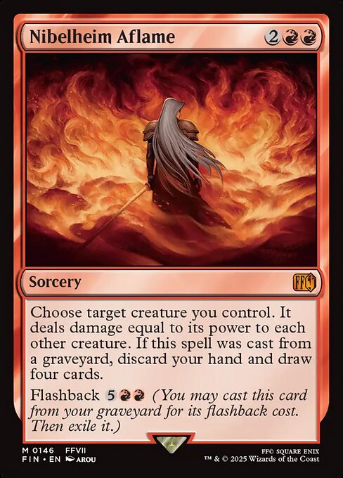 Nibelheim Aflame - Final Fantasy #146 - Non-Foil — product image