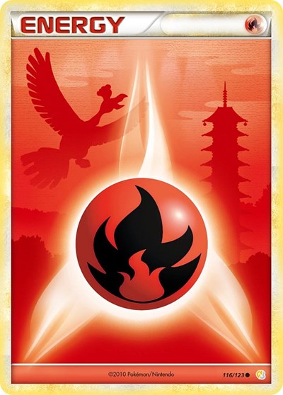 Fire Energy - HeartGold SoulSilver #116/123 - Non-Foil — product image
