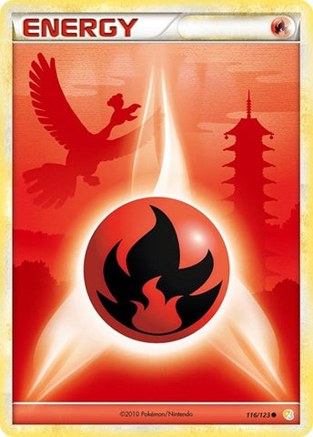 Fire Energy - HeartGold SoulSilver #116/123 - Non-Foil