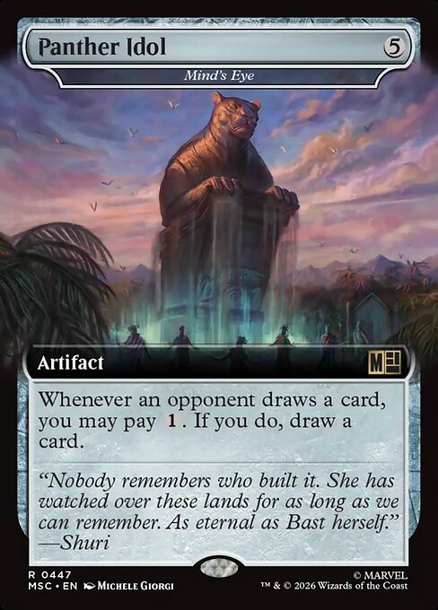 Mind's Eye - Marvel Super Heroes Commander #447 - Extended Art Non-Foil — product image