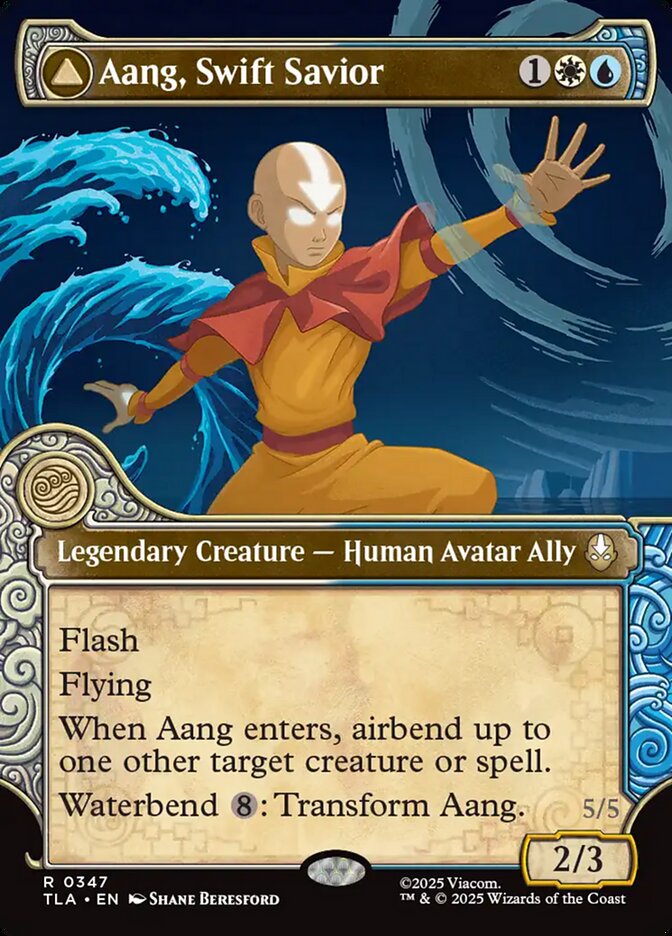 Aang, Swift Savior (Showcase) (Foil)
