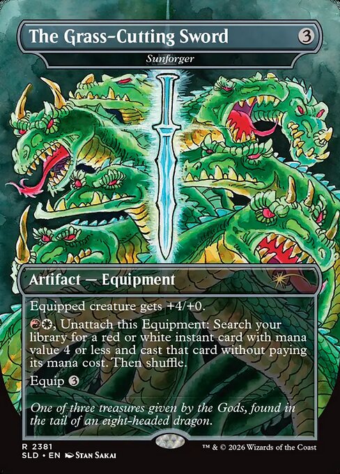 Sunforger - Secret Lair Drop #2381 - Borderless Foil — product image