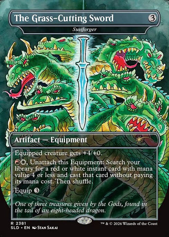 Sunforger - Secret Lair Drop #2381 - Borderless Foil