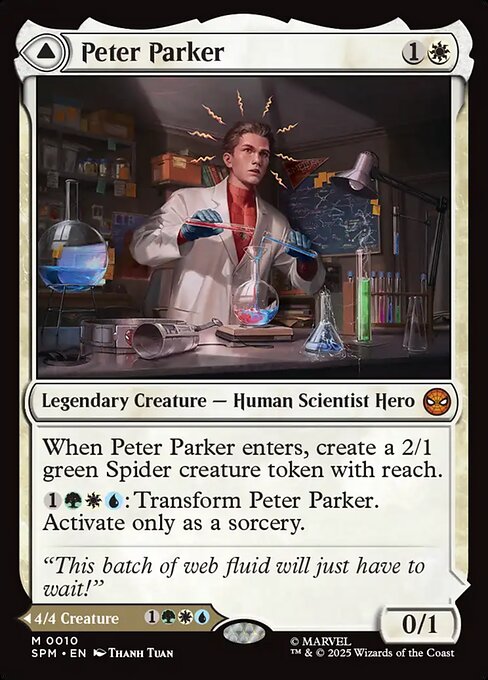 Peter Parker // Amazing Spider-Man - Marvel's Spider-Man #10 - Foil — product image