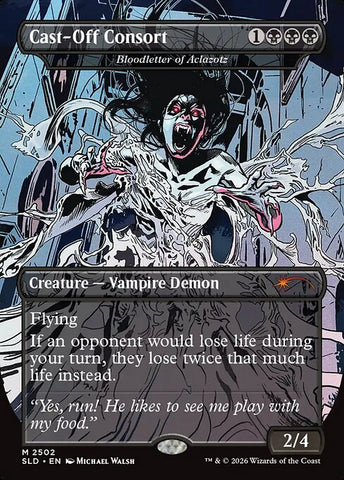 Bloodletter of Aclazotz - Secret Lair Drop #2502 - Borderless Foil