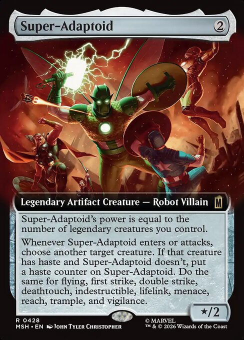 Super-Adaptoid - Marvel Super Heroes #428 - Extended Art Non-Foil — product image