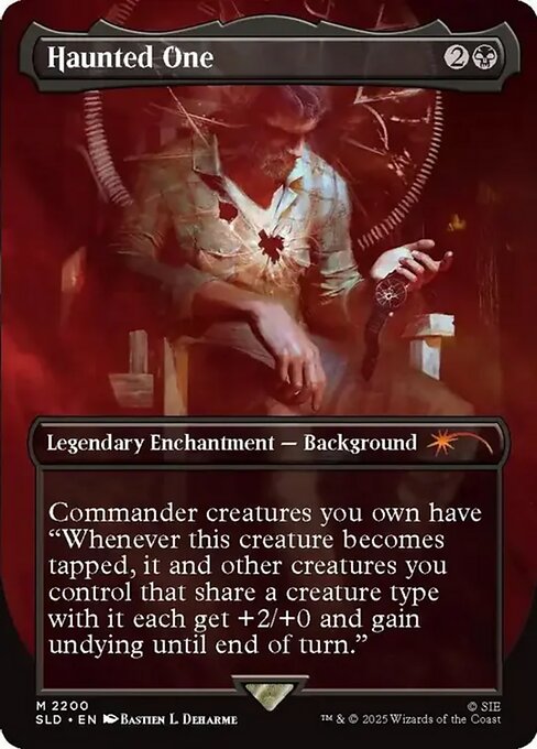 Haunted One - Secret Lair Drop #2200 - Borderless Foil — product image