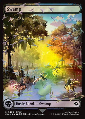 Swamp - Final Fantasy Commander #480 - Foil