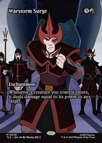 Warstorm Surge - Avatar: The Last Airbender Eternal #38 - Borderless Non-Foil