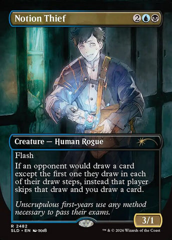 Notion Thief - Secret Lair Drop #2482 - Borderless Foil