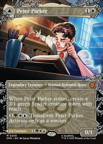 Peter Parker // Amazing Spider-Man - Marvel's Spider-Man #208 - Showcase Foil