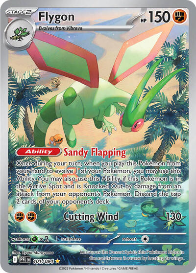 Flygon - 101/094 - ME02: Phantasmal Flames #101/094 - Foil — product image