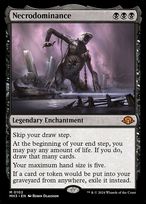 Necrodominance - Modern Horizons 3 #102 - Non-Foil — product image