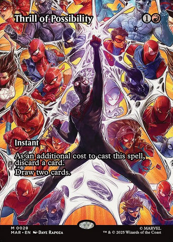 Thrill of Possibility - Marvel Universe #28 - Borderless Non-Foil